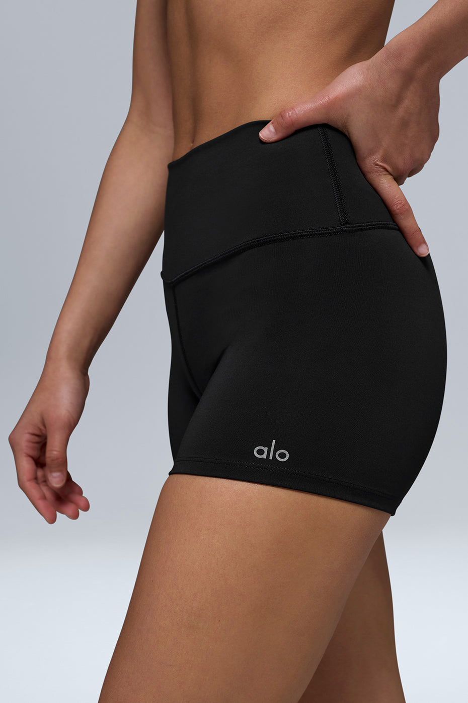 3 High-Waist Airlift Short - Black