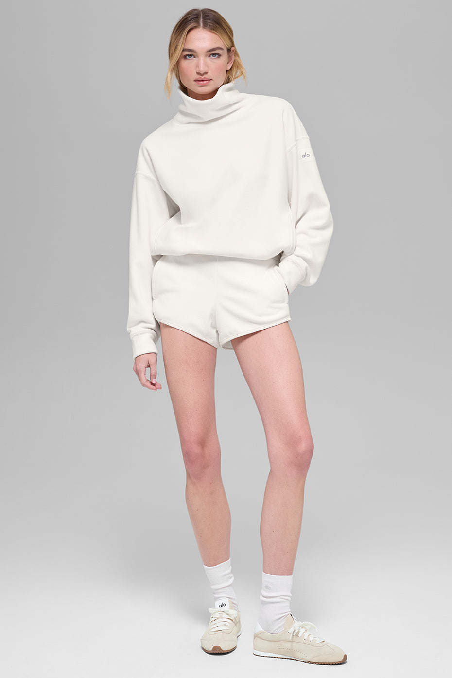 Polar Fleece Retreat Short - Ivory