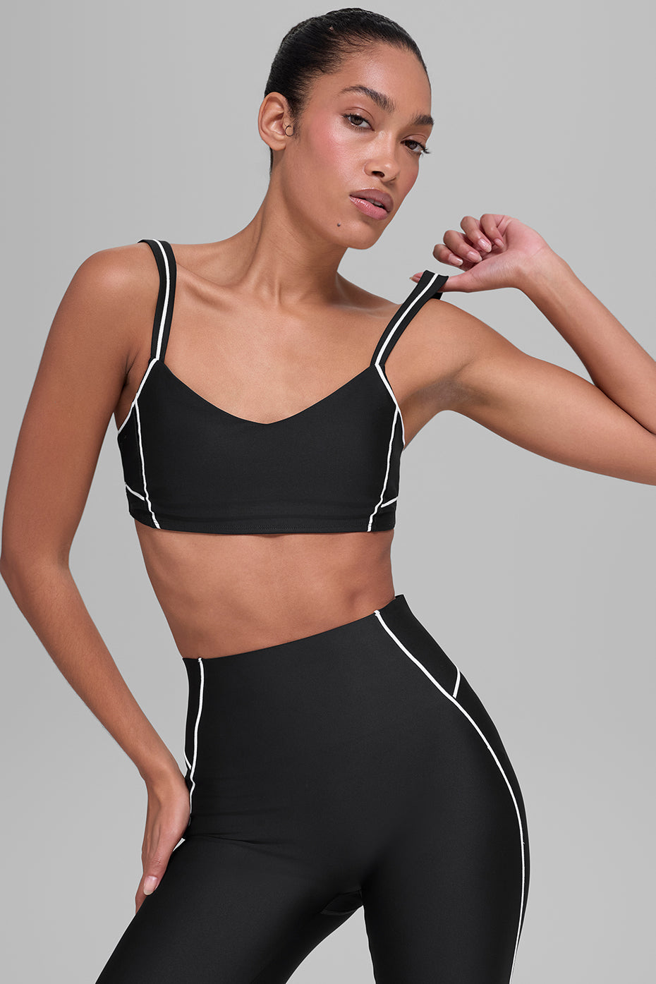 Airlift Haven Bra - Black/White
