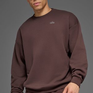 Accolade Crew Neck Pullover - Brownstone