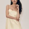 Silk Blend Radiance Dress - Sandy Beige